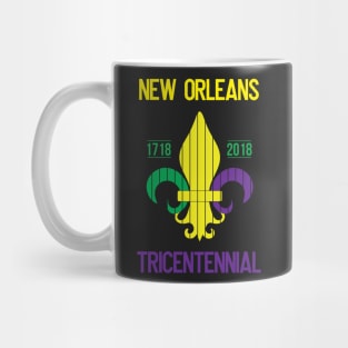 Mardi Gras 2018 Tricentential Design Mug
